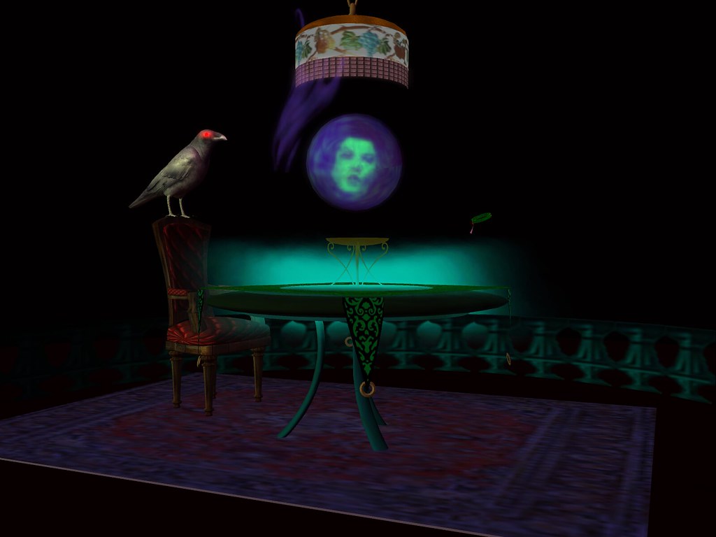The Haunted Mansion Fortune Teller II Taken at Halloween… Flickr