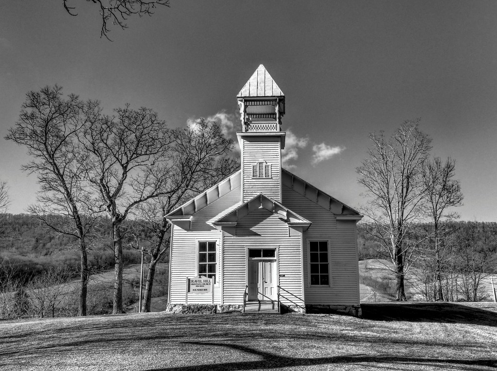 Gravel Hill Church high atop a hill in Simmonsville, Craig… Flickr