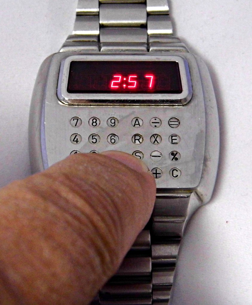 Vintage Pulsar Calculator Watch, The First Calculator Watc… Flickr