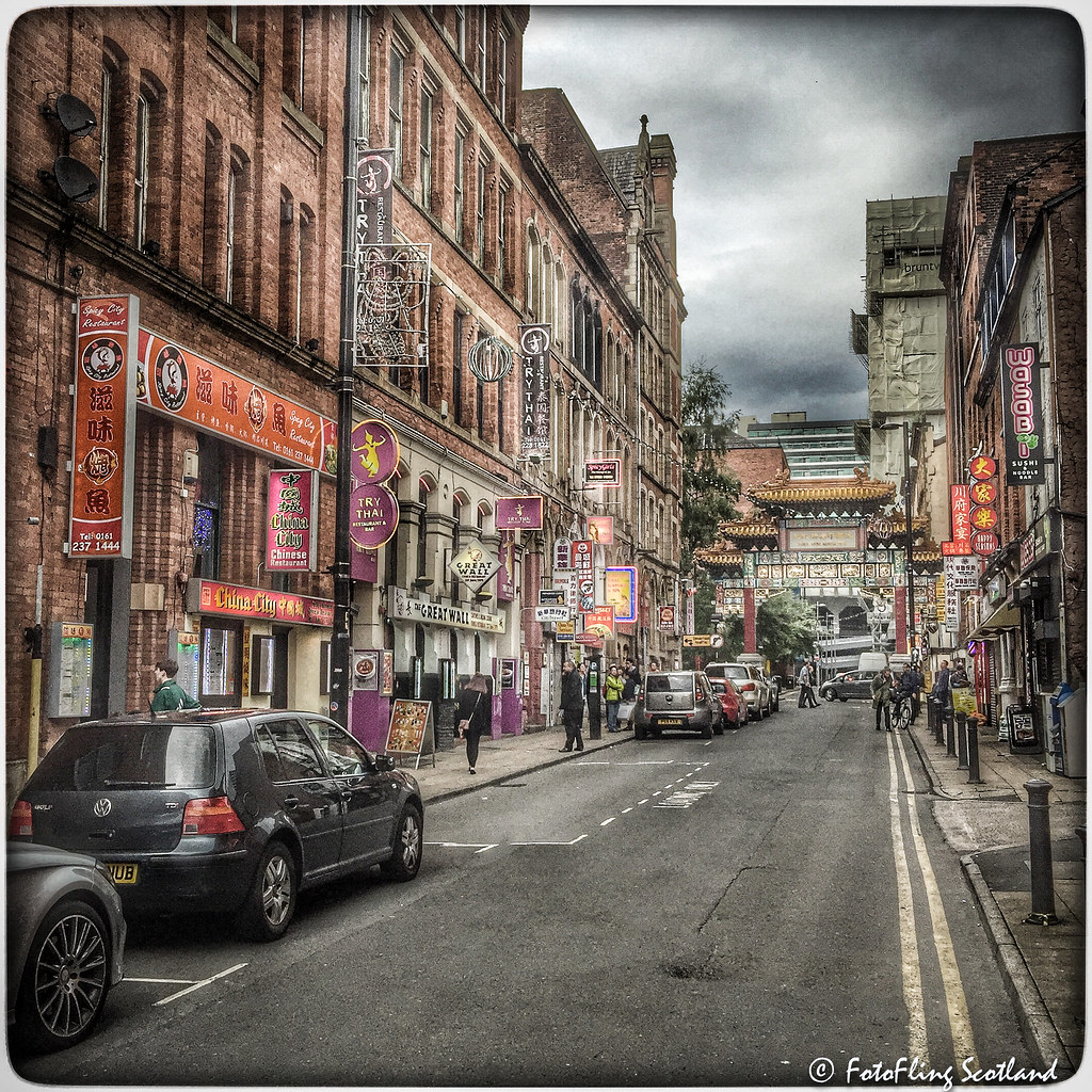 Chinatown, Manchester Chinatown in Manchester, England is … Flickr