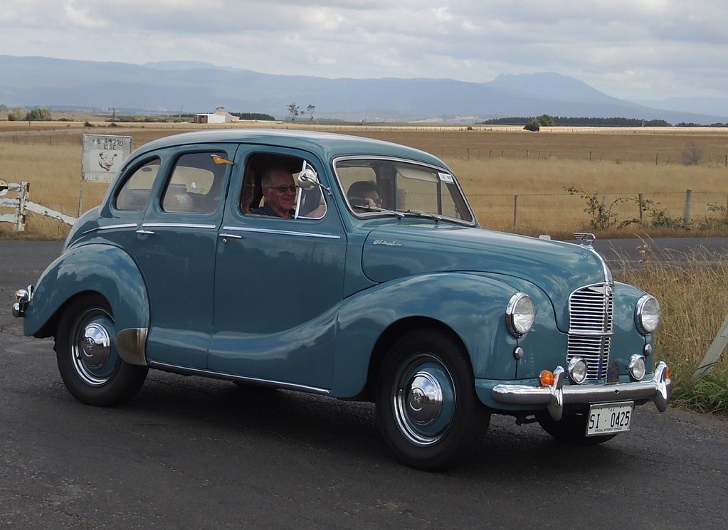 Austin A40 in the Veteran Car Club of Tasmania Rally drivi… Flickr