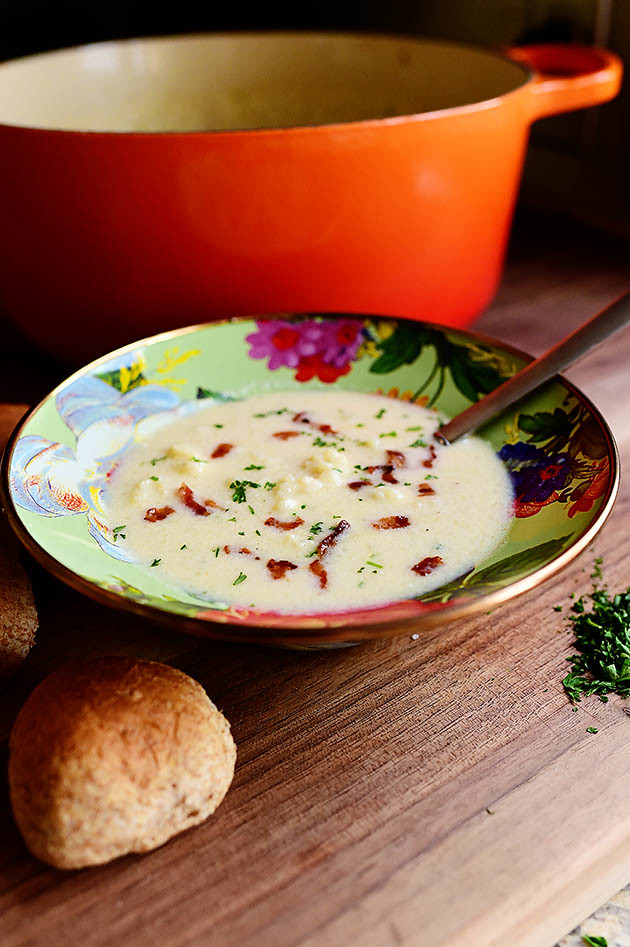 Cheesy Cauliflower Soup Ree Drummond Flickr