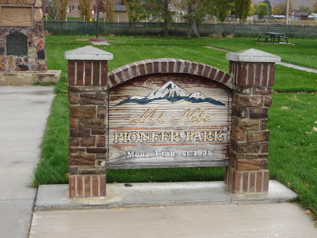Mount Nebo Pioneer Heritage Park, Mona, Utah Mona is a cit… Flickr