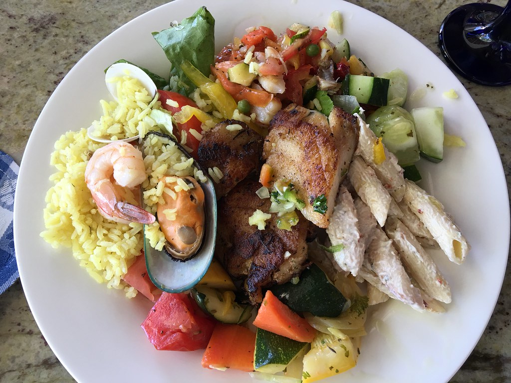 My lunch in Jamaica ) Christine Taylor Garner Flickr