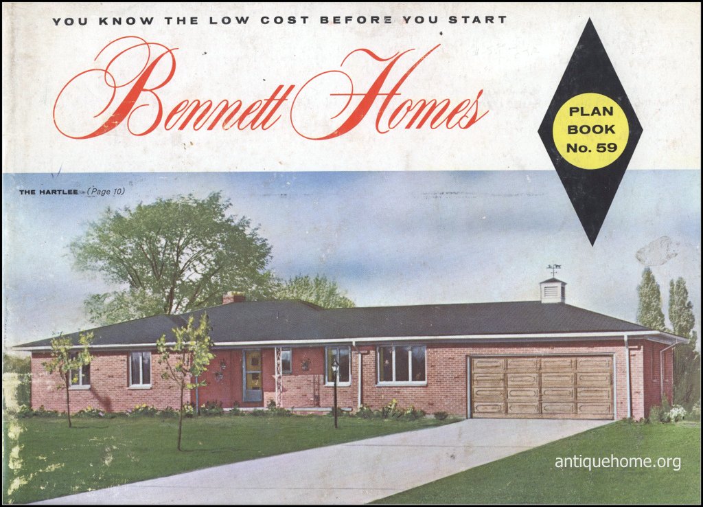 1958 Kit Homes 1950s Ranch Houses by mail. Flickr