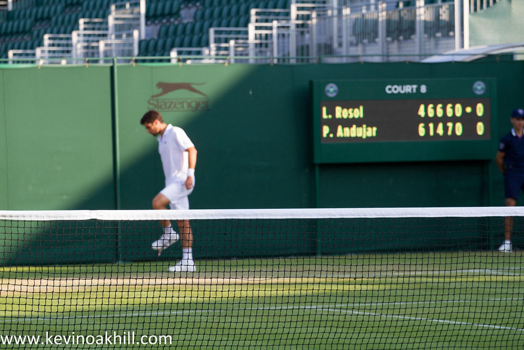 Pablo Andujar Wimbledon tennis 2015 Thursday 2nd July Flickr