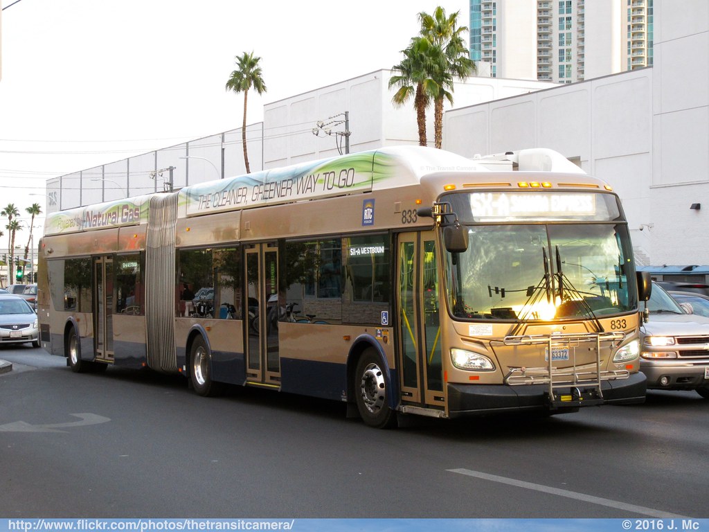 RTC Southern Nevada 833 Operated by Keolis