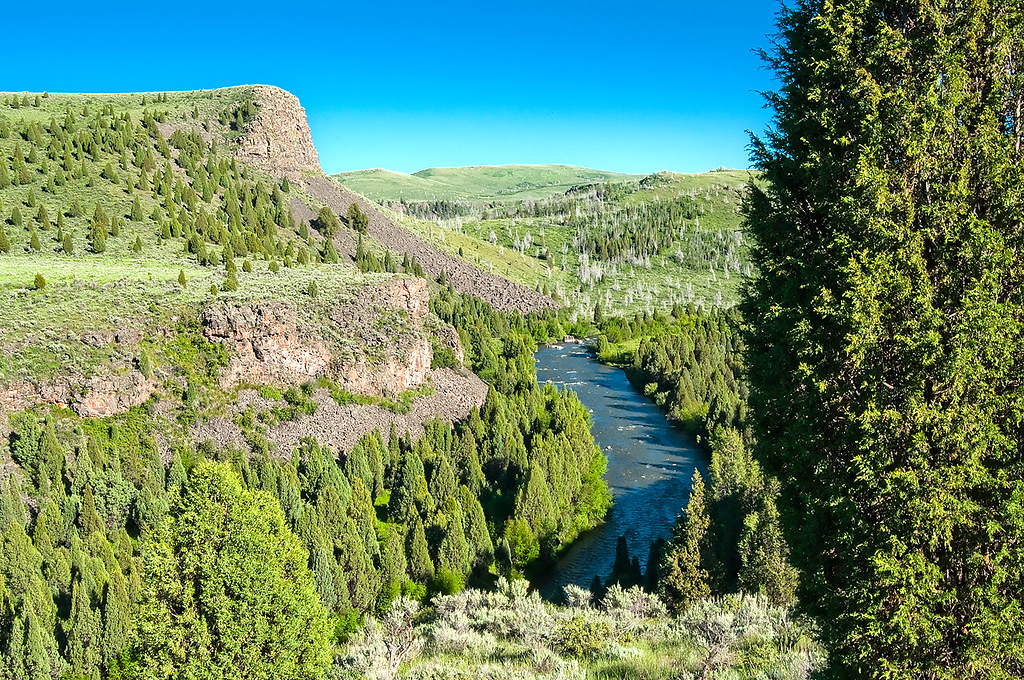 The Blackfoot River in eastern Idaho Ralph Maughan Flickr