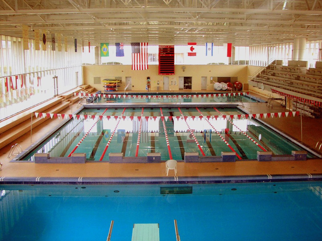 Natatorium at the University of Utah Before the diving tan… Flickr