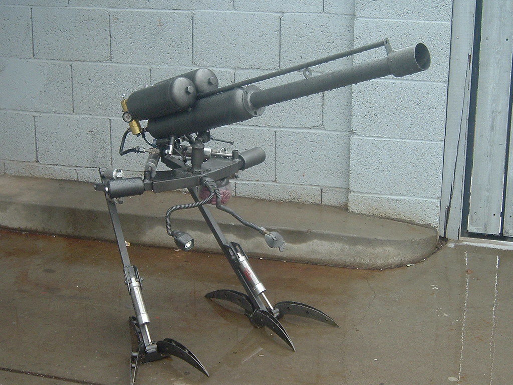 WALKING PROPANE CANNON Propane cannon Lance greathouse Flickr