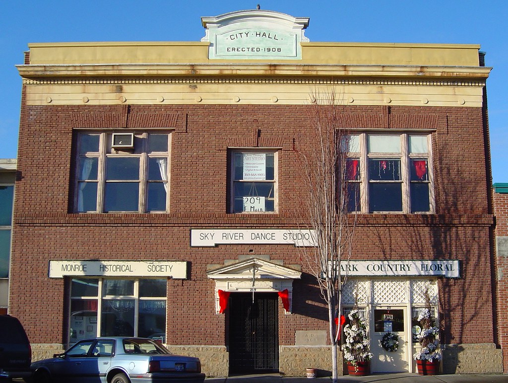 City Hall Monroe, WA Now retail and a museum Seth Gaines Flickr