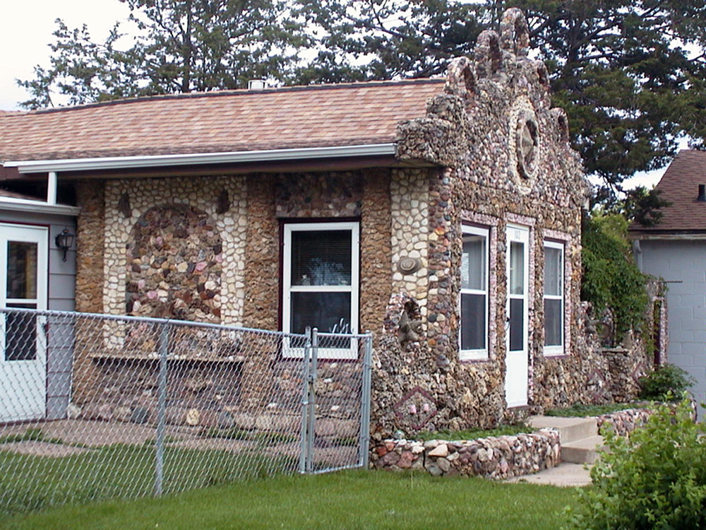 Arco MN old station 1 The "grotto" stonework went around a… Flickr