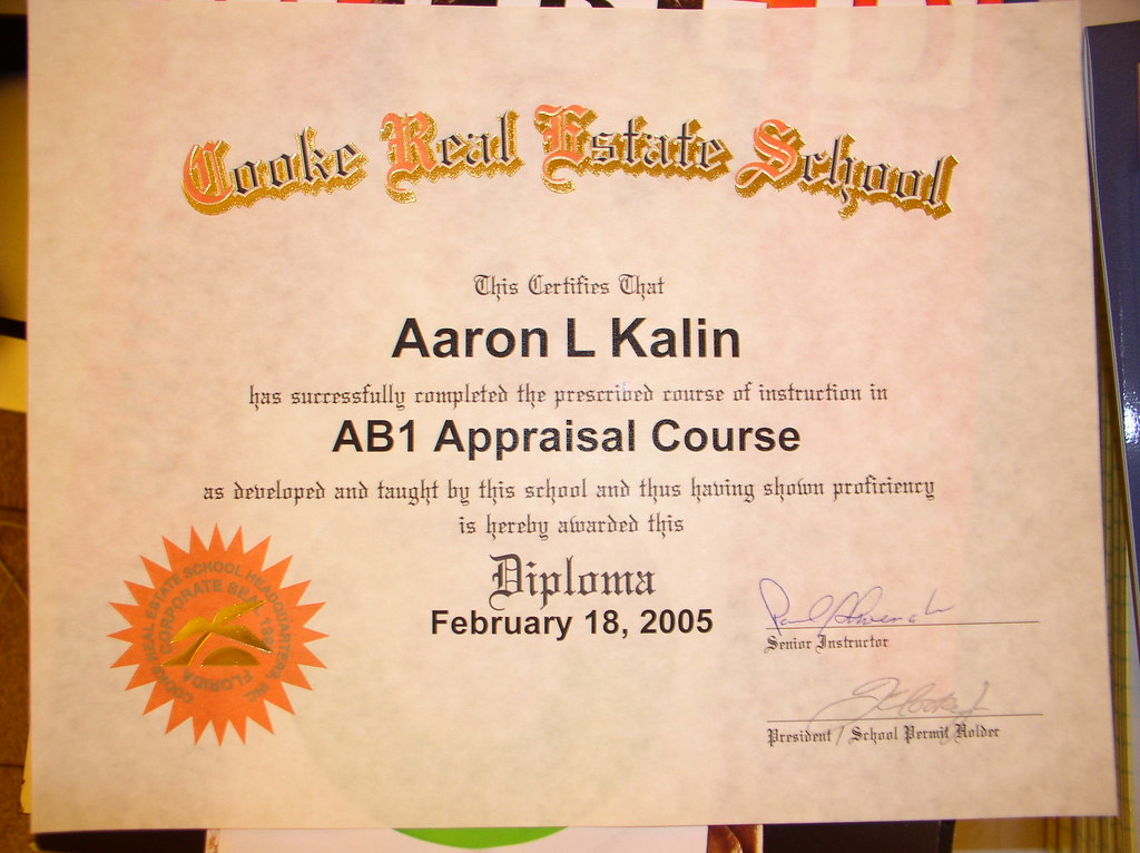 Here's Your Diploma Sir This is the result of a 75 Hour co… Flickr