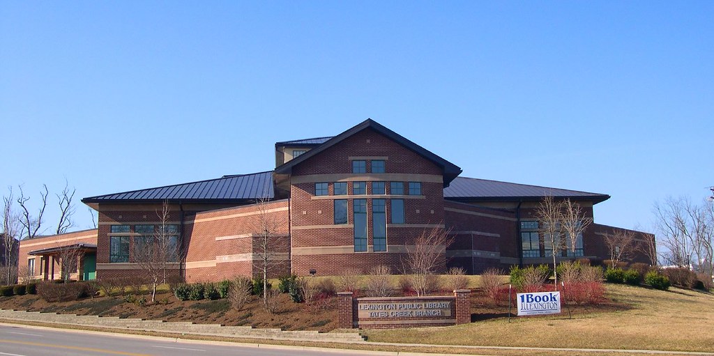 Lexington Public Library, Tates Creek Branch Front View Jim Flickr