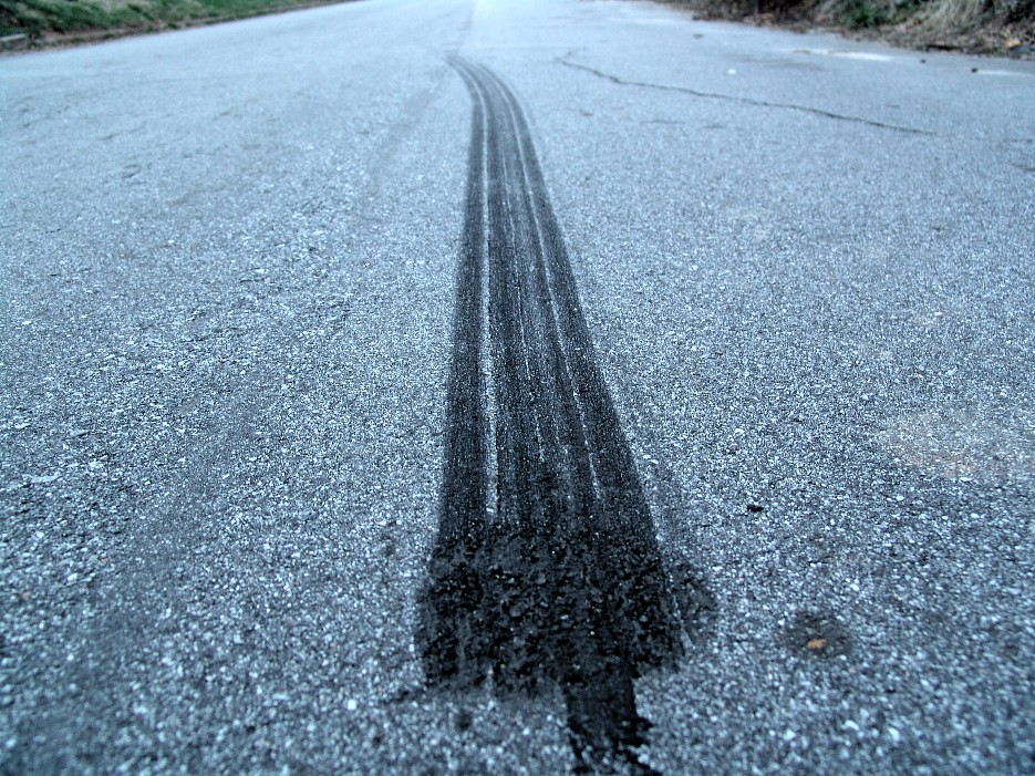 tire burn mark a photo on Flickriver