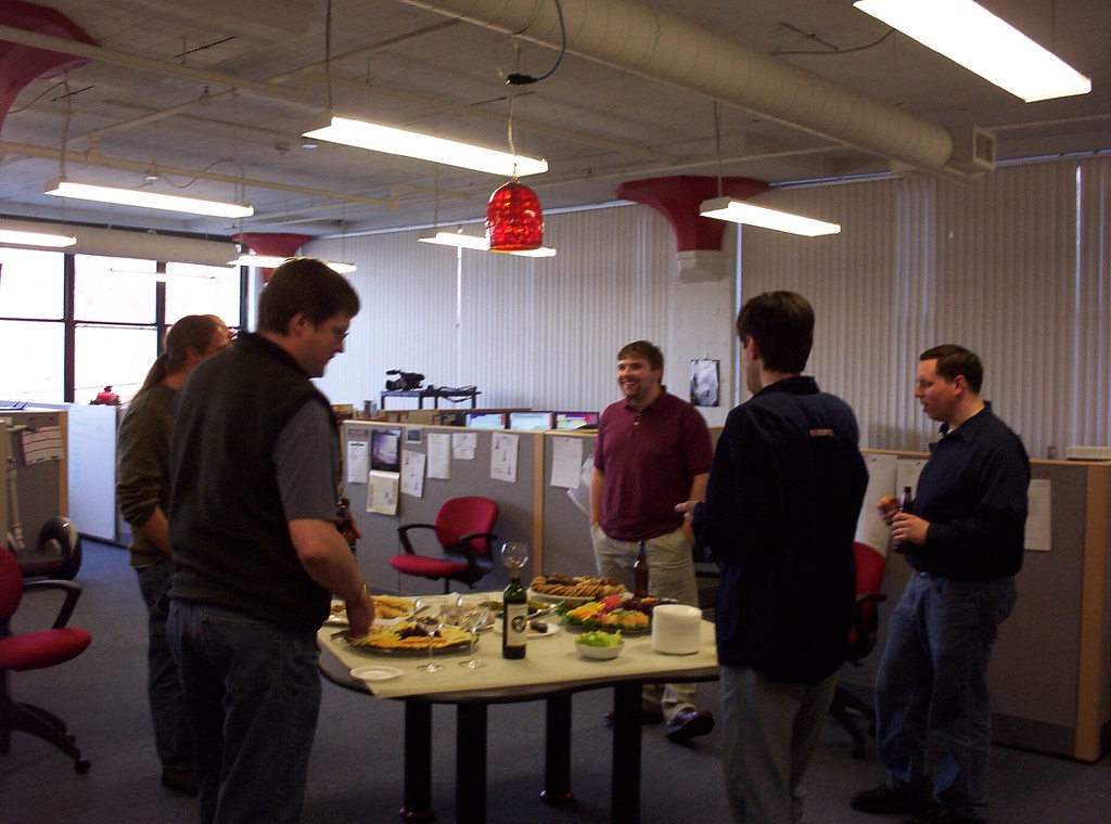 Work Party 002 This was taken at work because we had a lit… Flickr