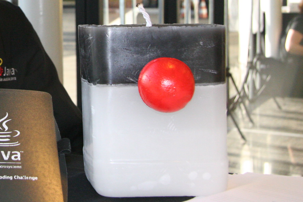 Duke candle 10th Birthday candle for the Java platform at … Flickr