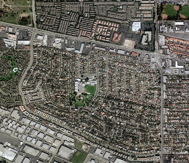 Torrance CA Satellite view of my hometown, Torrance CA. Gr… Flickr