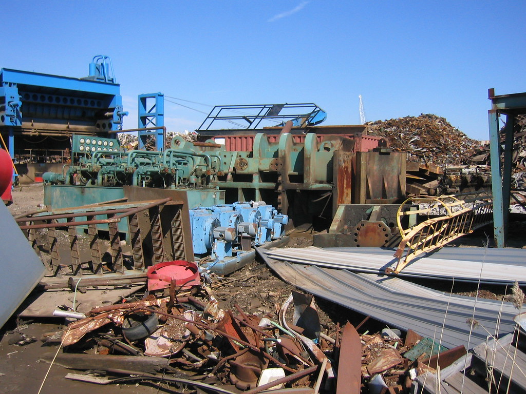 Scrap Metal Scrap metal at the Port of Albany Archman8 Flickr