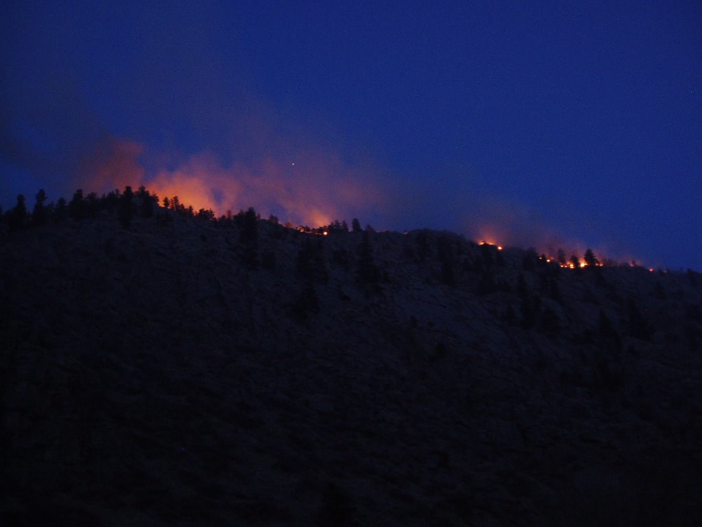 Forest Fire, 2003 Poudre Canyon, Colorado Greg Younger Flickr
