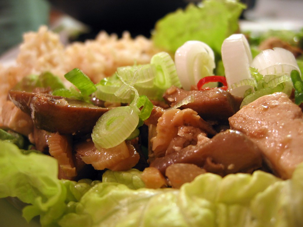 IMG_4548 Quartered cremini mushrooms, diced oyster mushroo… Flickr