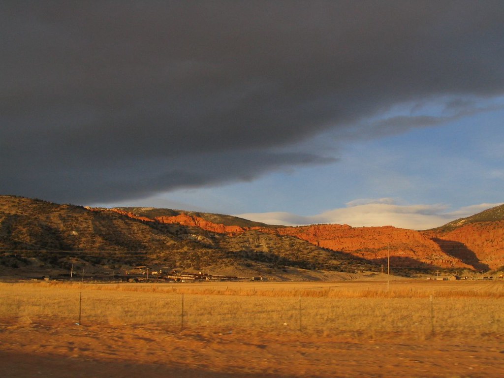 Sunset near Bicknell, Utah Bicknell is a town along State … Flickr