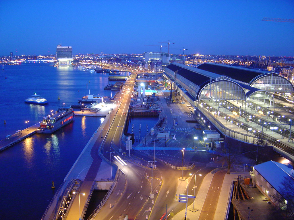 De Ruijterkade Amsterdam Central station Paul B Flickr