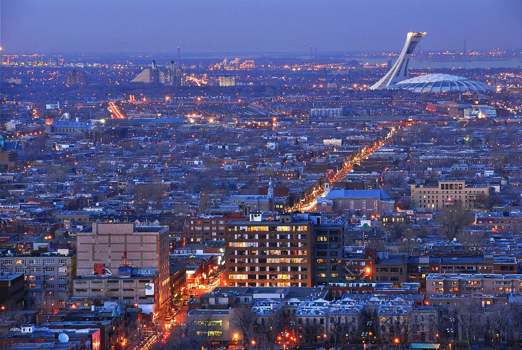 MontRoyal Avenue at dusk Montreal, Canada HDR david… Flickr