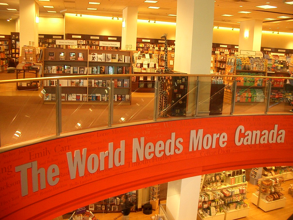 More Canada In the Chapters bookstore at Robson and Howe, … Flickr