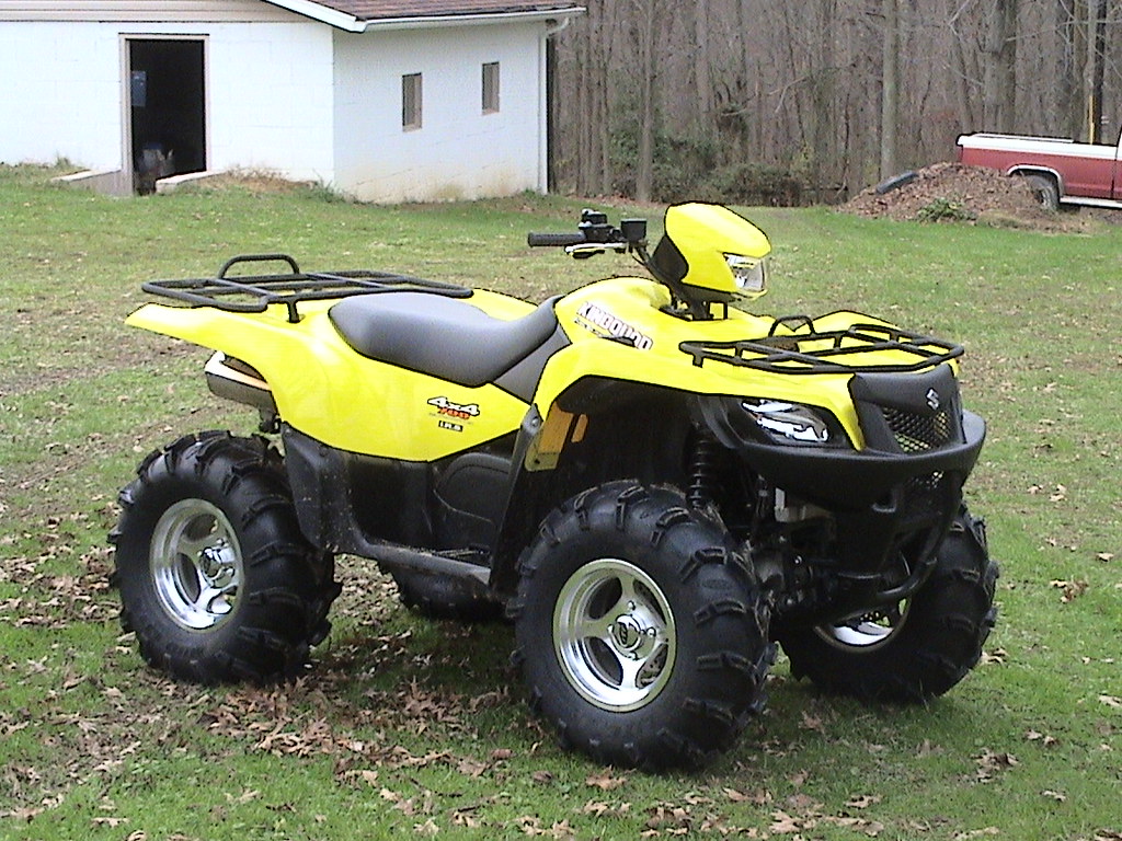 My 4 wheeler... 05 Suzuki King Quad 4x4 sportbikenut2 Flickr