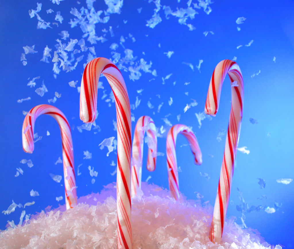 Candy Land An enticing holiday landscape of candy canes in… Flickr