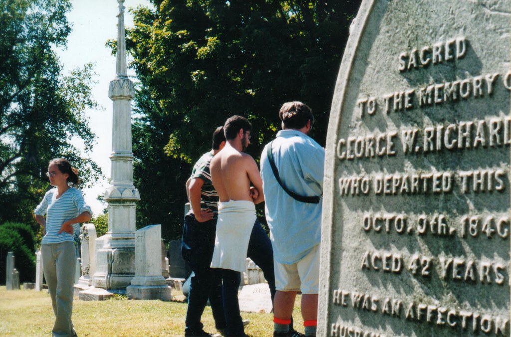 Greenmount Cemetery Across the street from the warehouse. … Flickr