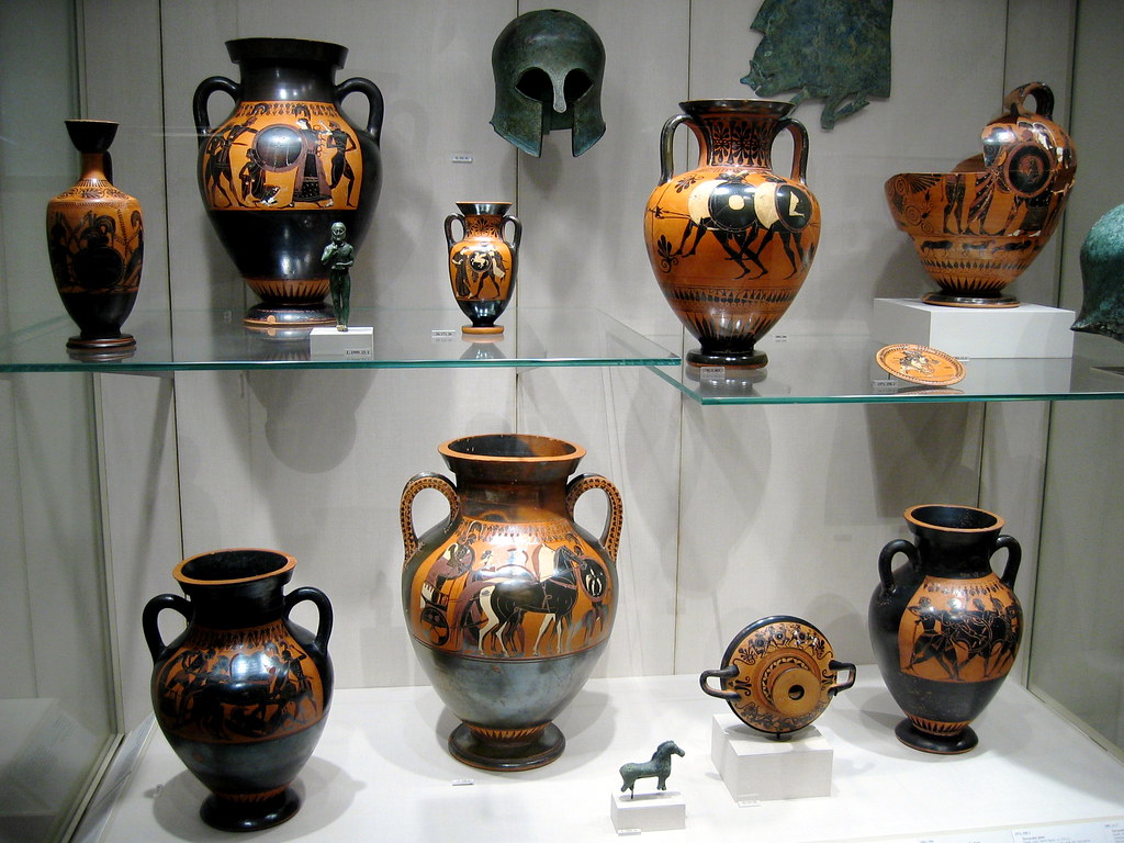 greece vases Metropolitan Museum of Art, NYC. Xuan Che Flickr