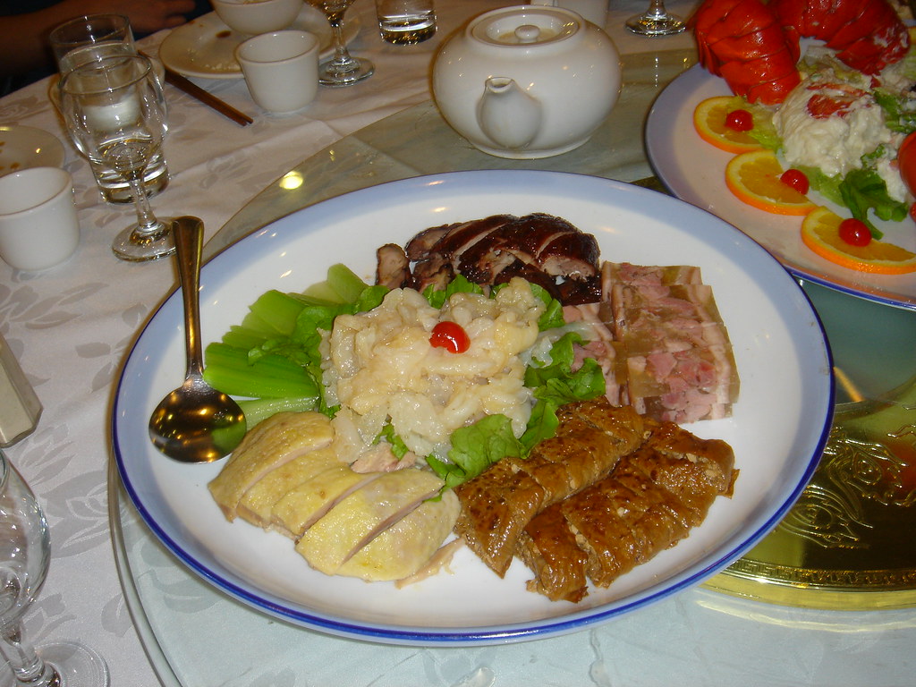 assorted chinese cold cut appetizers idalingi Flickr