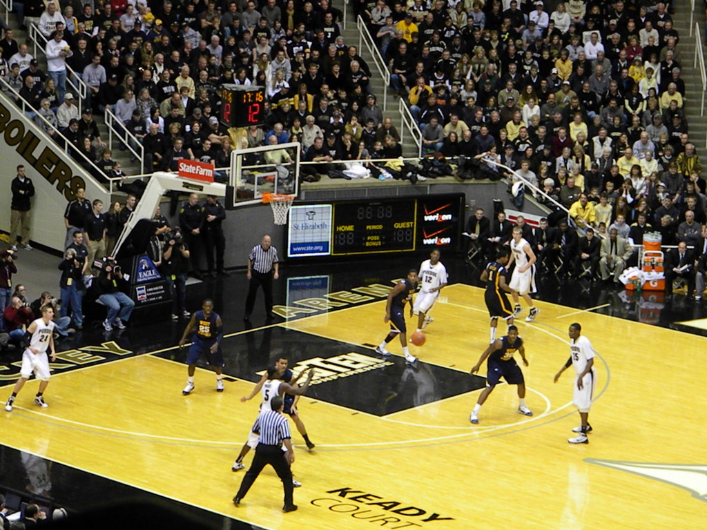 Purdue vs West Virginia 01012010 at Mackey Arena in West… Flickr