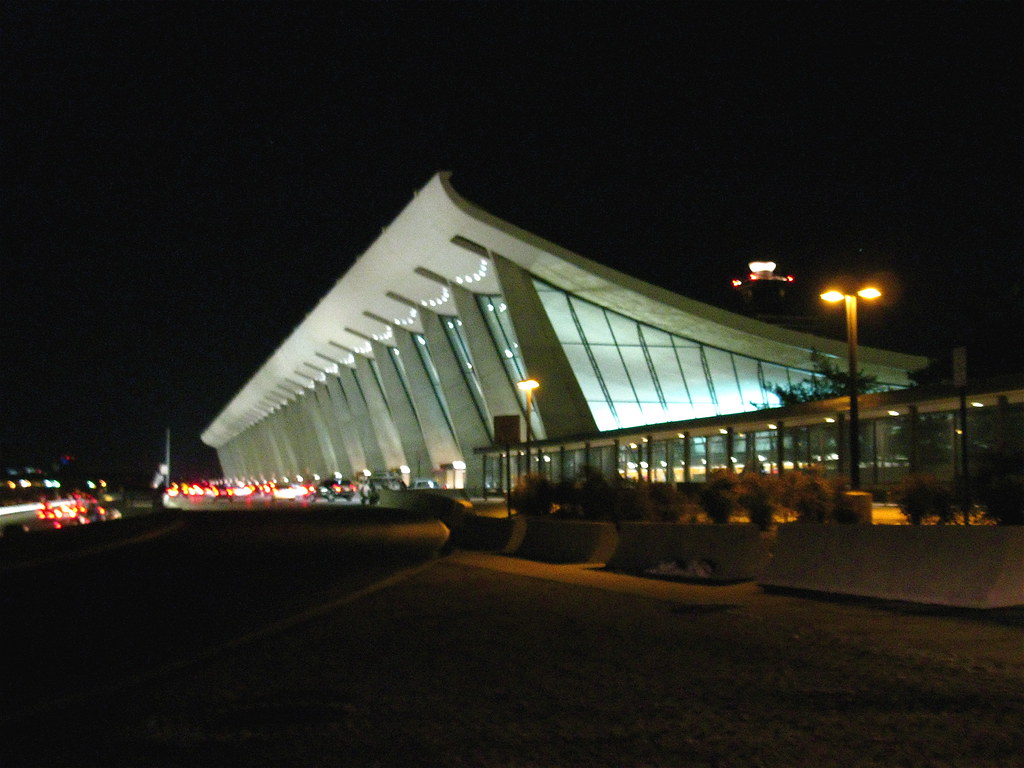 Dulles Airport Terminal Building 195862, Eero Saarinen Wa… Flickr