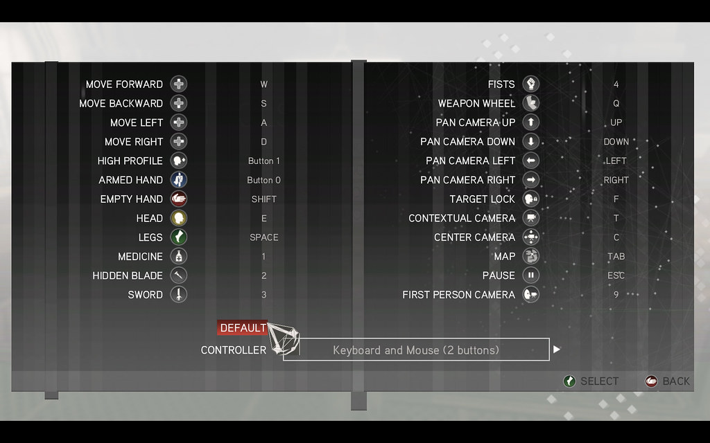 Assassin's Creed II PC controls The PC controls are the … Flickr