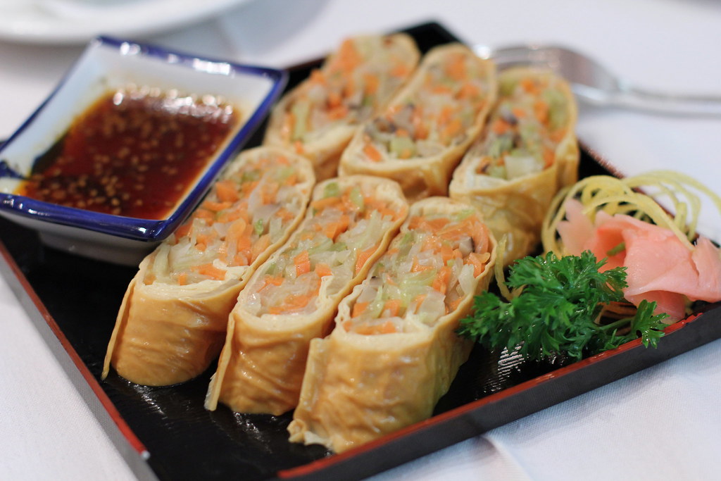 Bean Curd Roll (Vegi Duck) Flickr