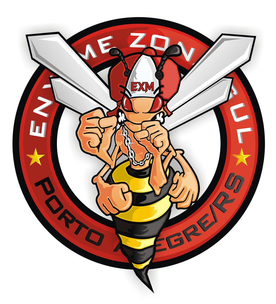 Novo Logo Frontal ENXAMEZONASUL ( by pulga ) ae um novo