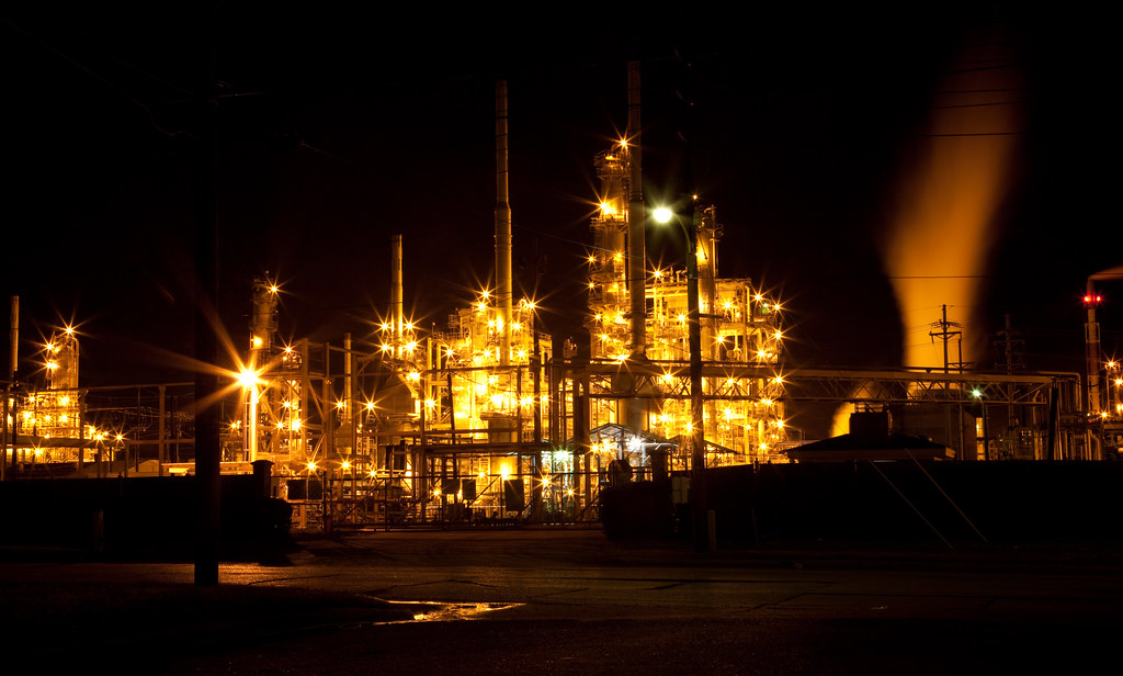 Refinement a oil refinery in Shreveport, Louisiana. It … Flickr