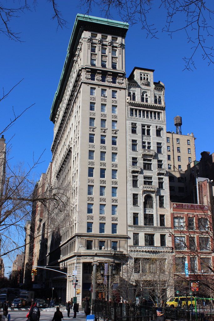Bank of the Metropolis and Decker Buildings, Union Square Flickr
