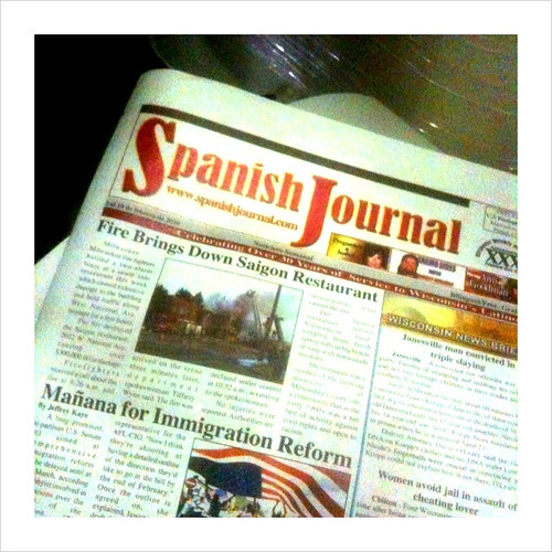 Spanish Journal, in English? Touring a local newspaper, I … Flickr
