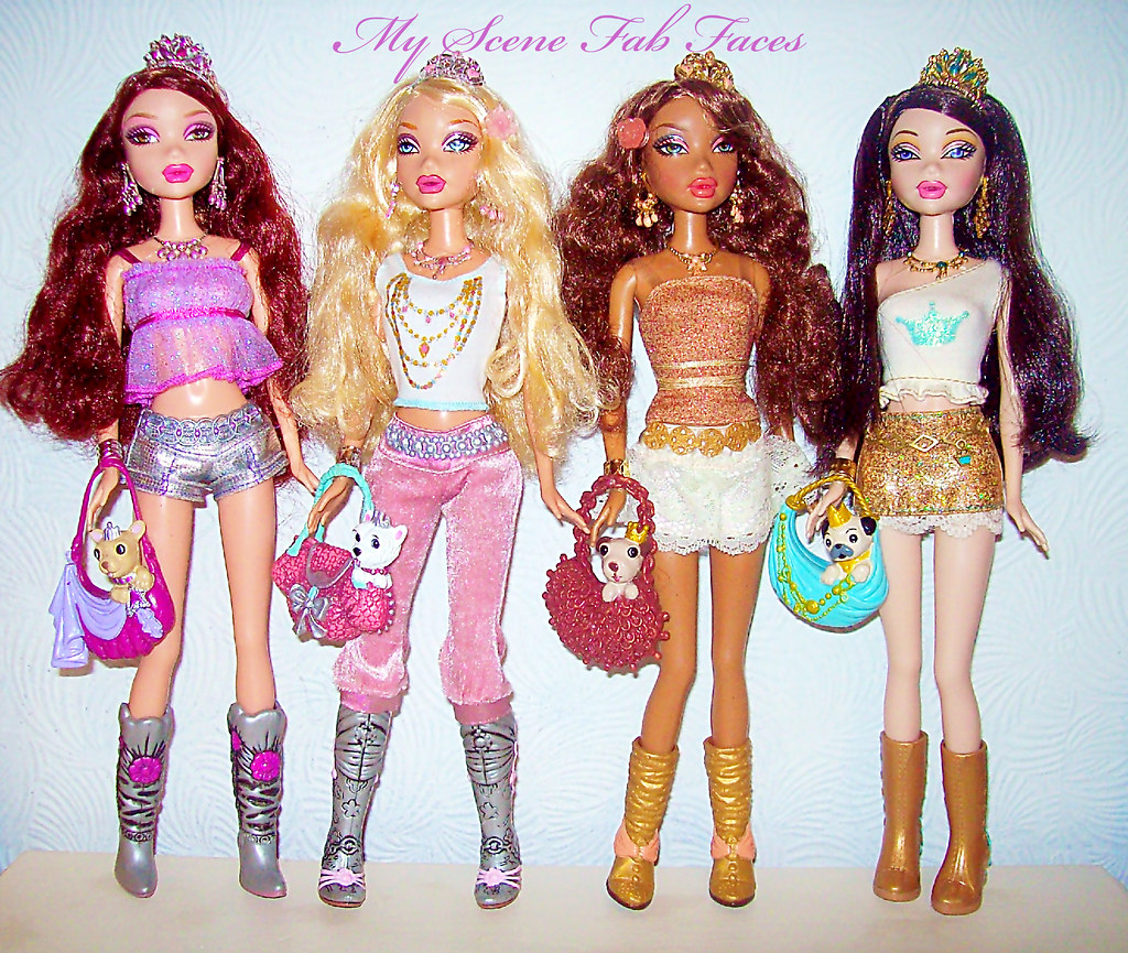 My Scene Fab Faces collection Chelsea, Kennedy, Westley & … Flickr