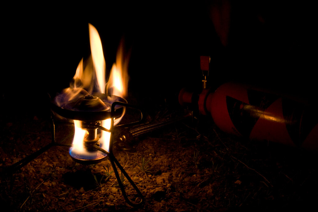 priming the MSR The stove catches on fire when you prime i… Flickr