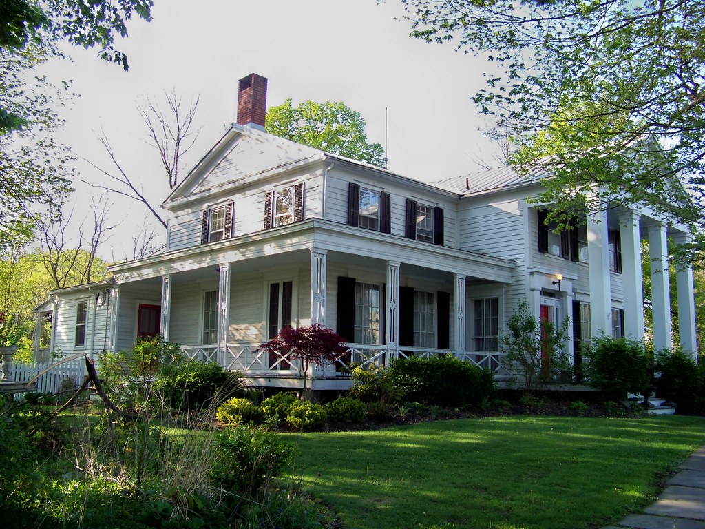 Greek Revival 2 A Greek Revival house in Goshen, NY Richard Flickr