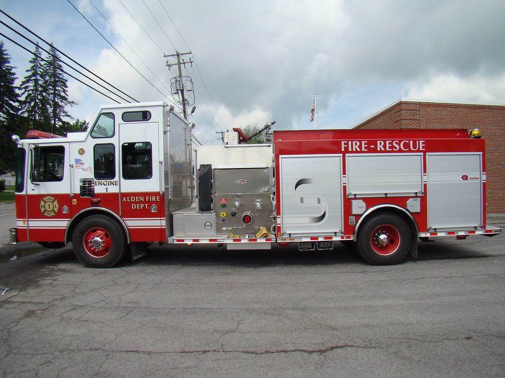 Engine 1, Alden Fire Department a photo on Flickriver