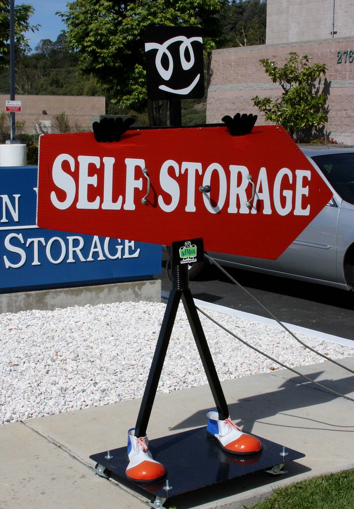 Self Storage Seen on a walk. Mission Viejo, CA tinyfroglet Flickr
