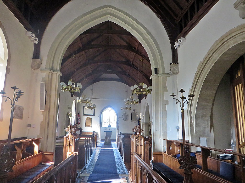 Drayton Norfolk Looking west down the late 13c nave substa… Flickr