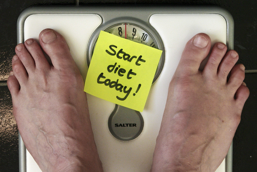 Start diet today Time to lose weight. Picture is free for … Flickr