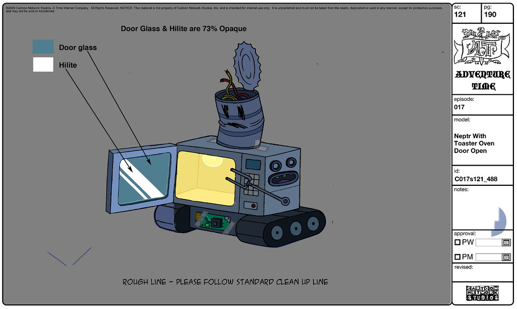 Neptr with Toaster Oven Door Open From the Adventure Time … Flickr